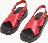 Charlotte Stone Anto Slingback Flatform Sandal