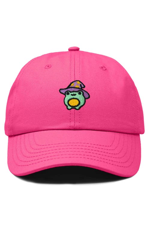 DALIX DALIX SORCERER FROG EMBROIDERED DAD HAT 