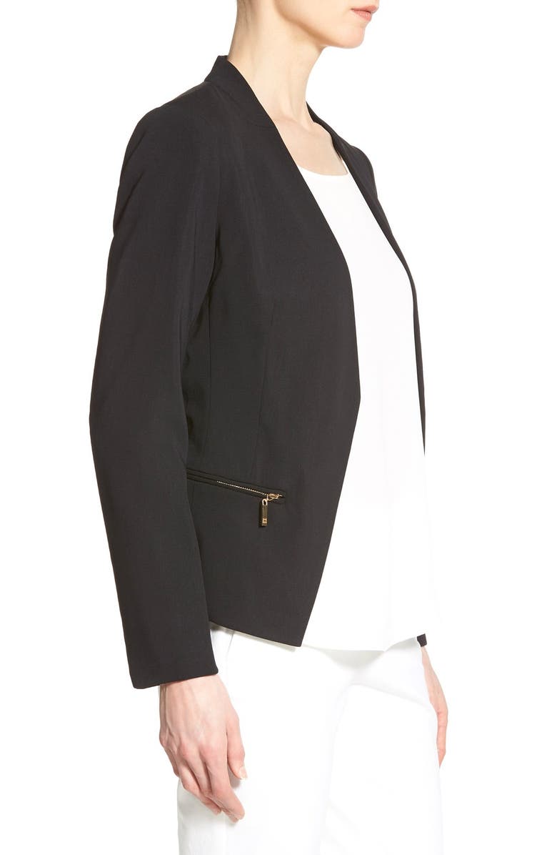 Ivanka Trump Zip Pocket Jacket, Alternate, color, 