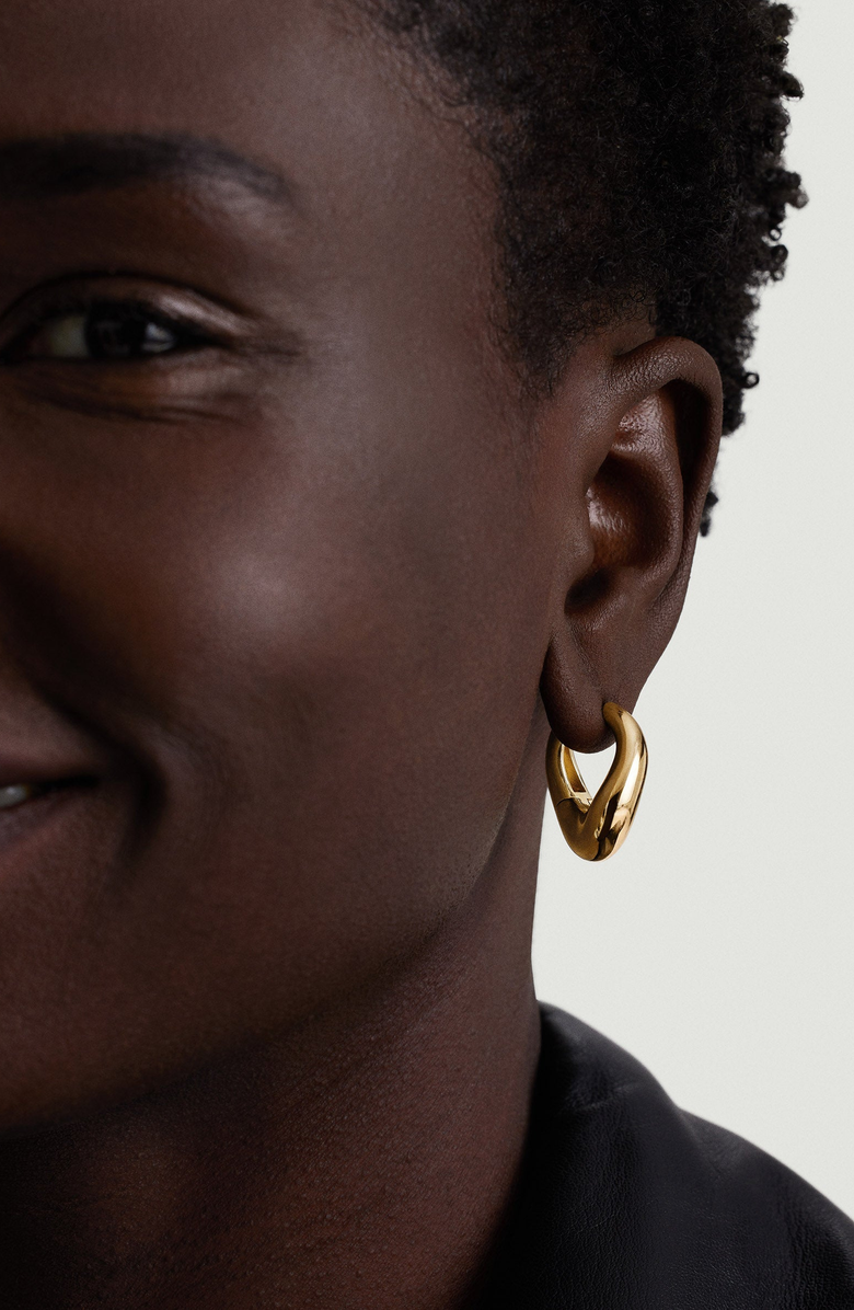 MEJURI Dôme Figure Hoop Earrings, Alternate, color, 