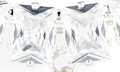 Tasha Cz & Faux Pearl Drop Earrings