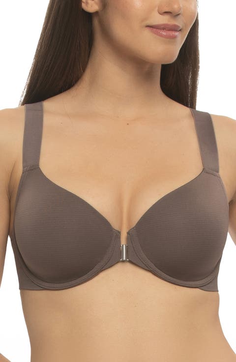 Utopia Front-Close Racerback Contour Bra