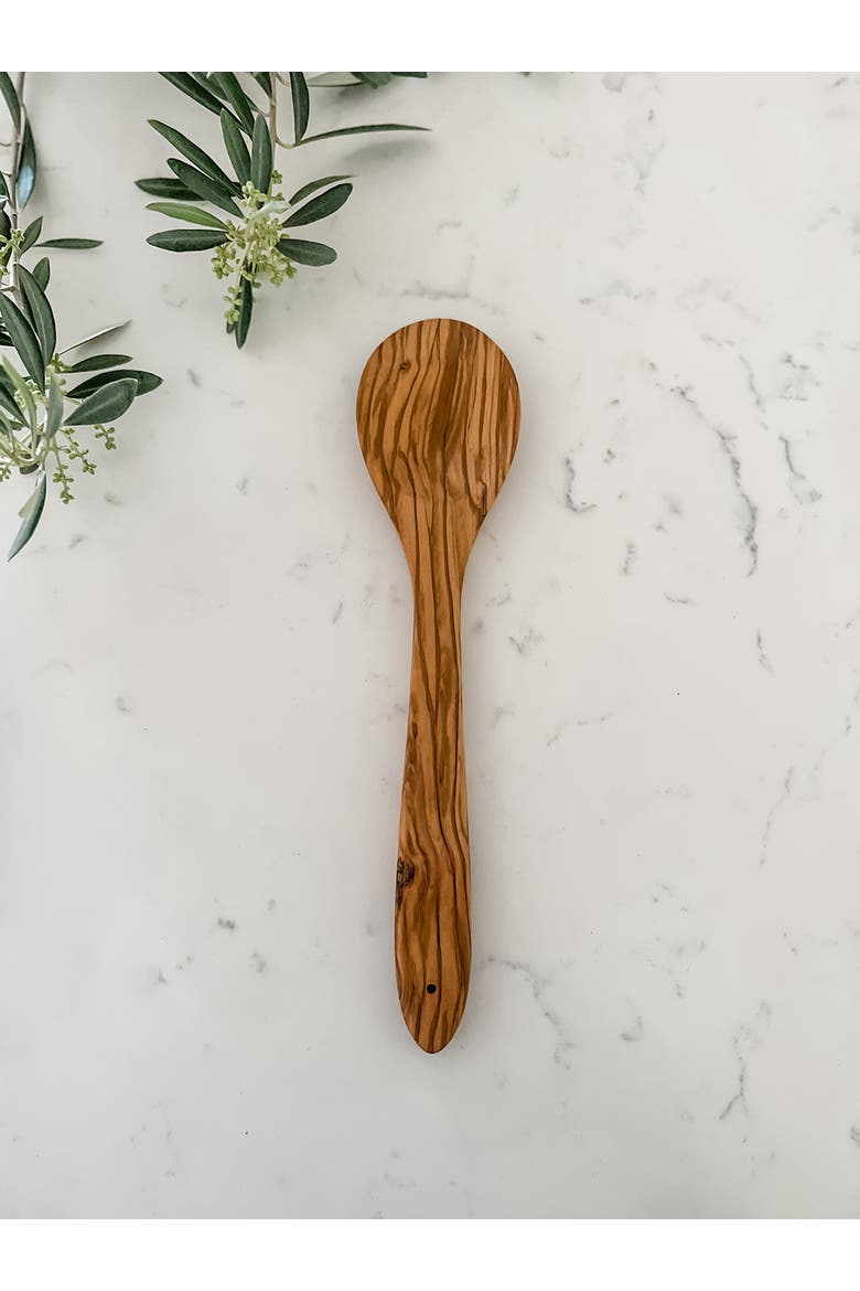 Cilio Toscana Olivewood Cooking Spoon, 9.8-Inch, Alternate, color, Brown