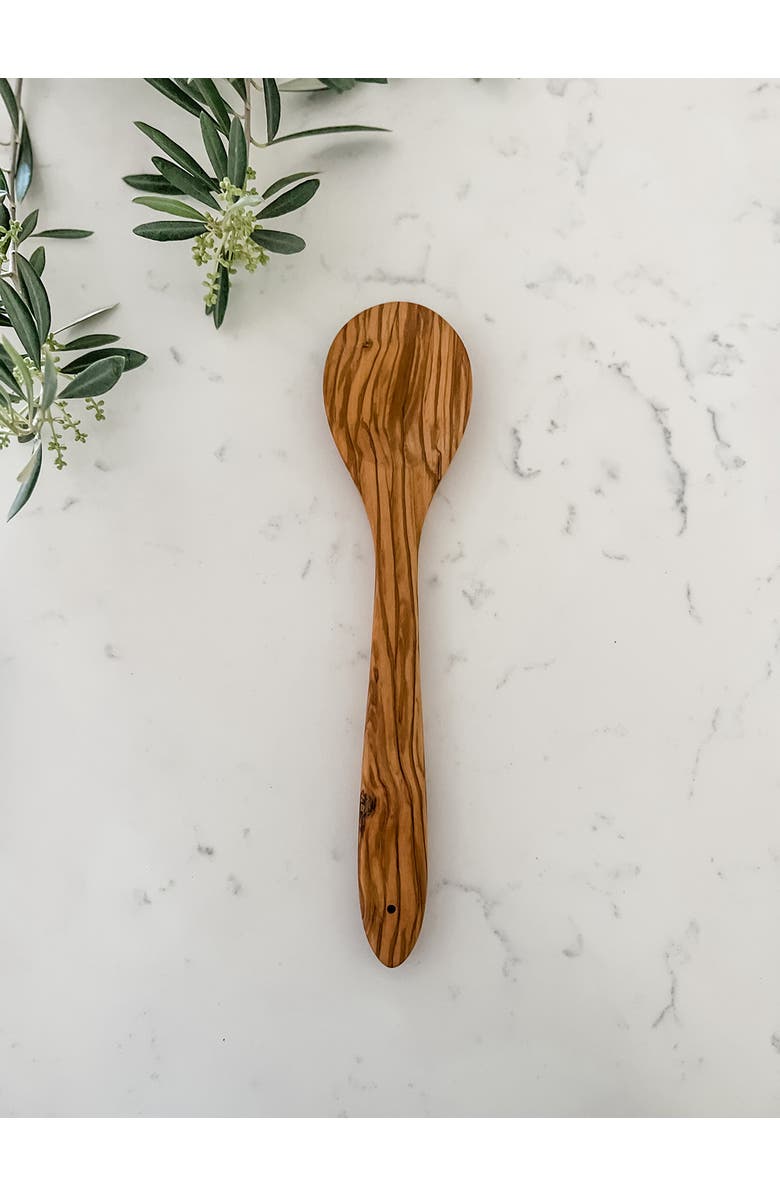 Kuchenprofi Cilio Toscana Olivewood Cooking Spoon, 9.8-Inch, Alternate, color, Brown
