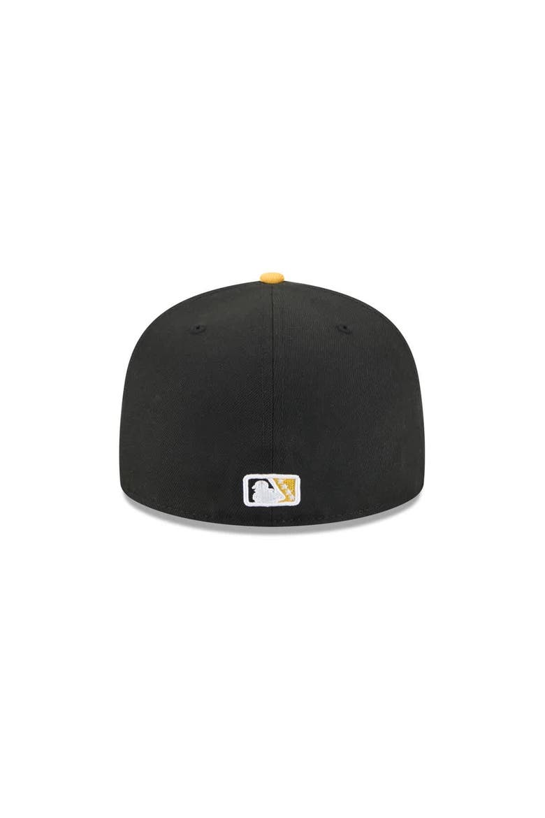 Men's New Era  Black Indianapolis Indians Theme Nights 59FIFTY Fitted Hat, Alternate, color, Black