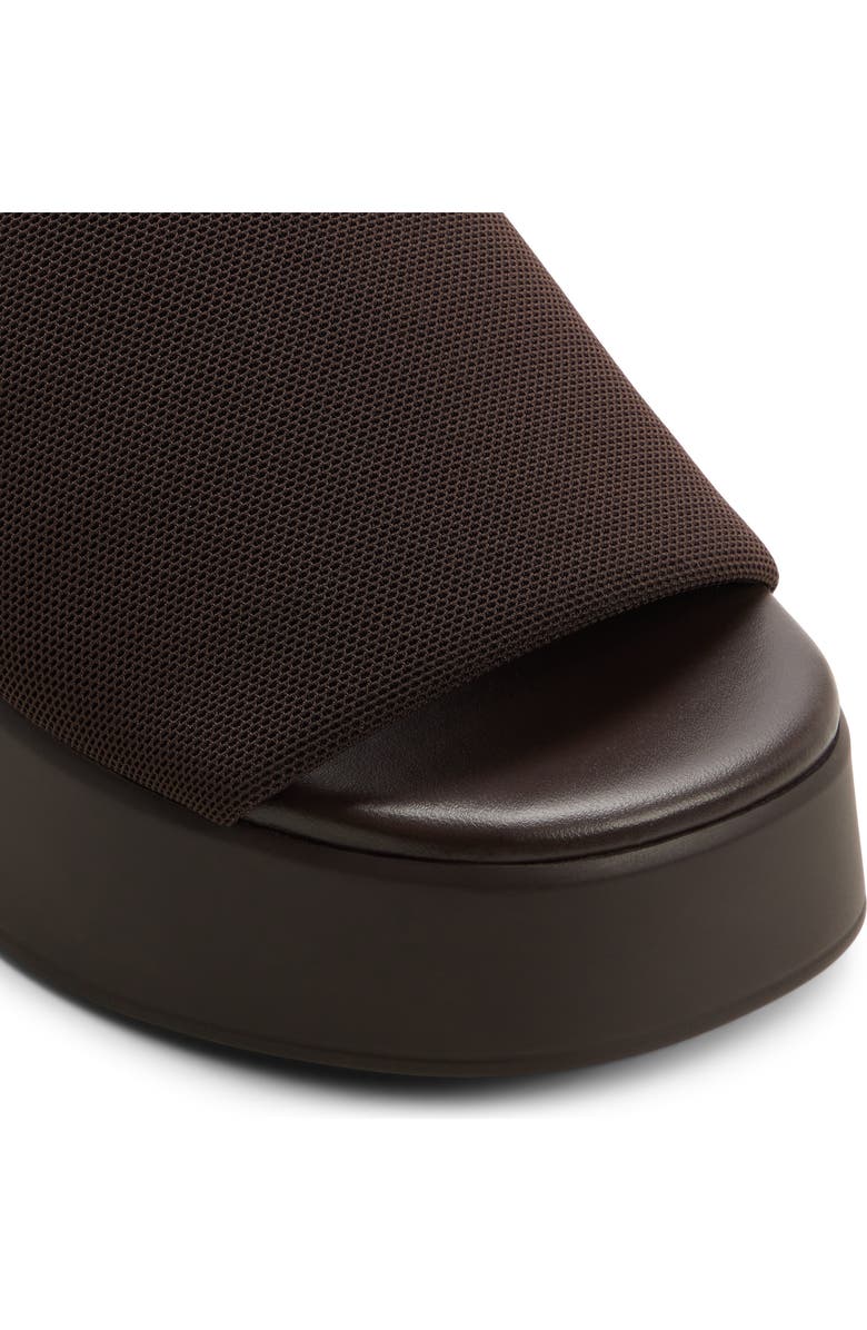 Call It Spring By Aldo Noemii Platform Slide Sandal, Alternate, color, Dark Brown