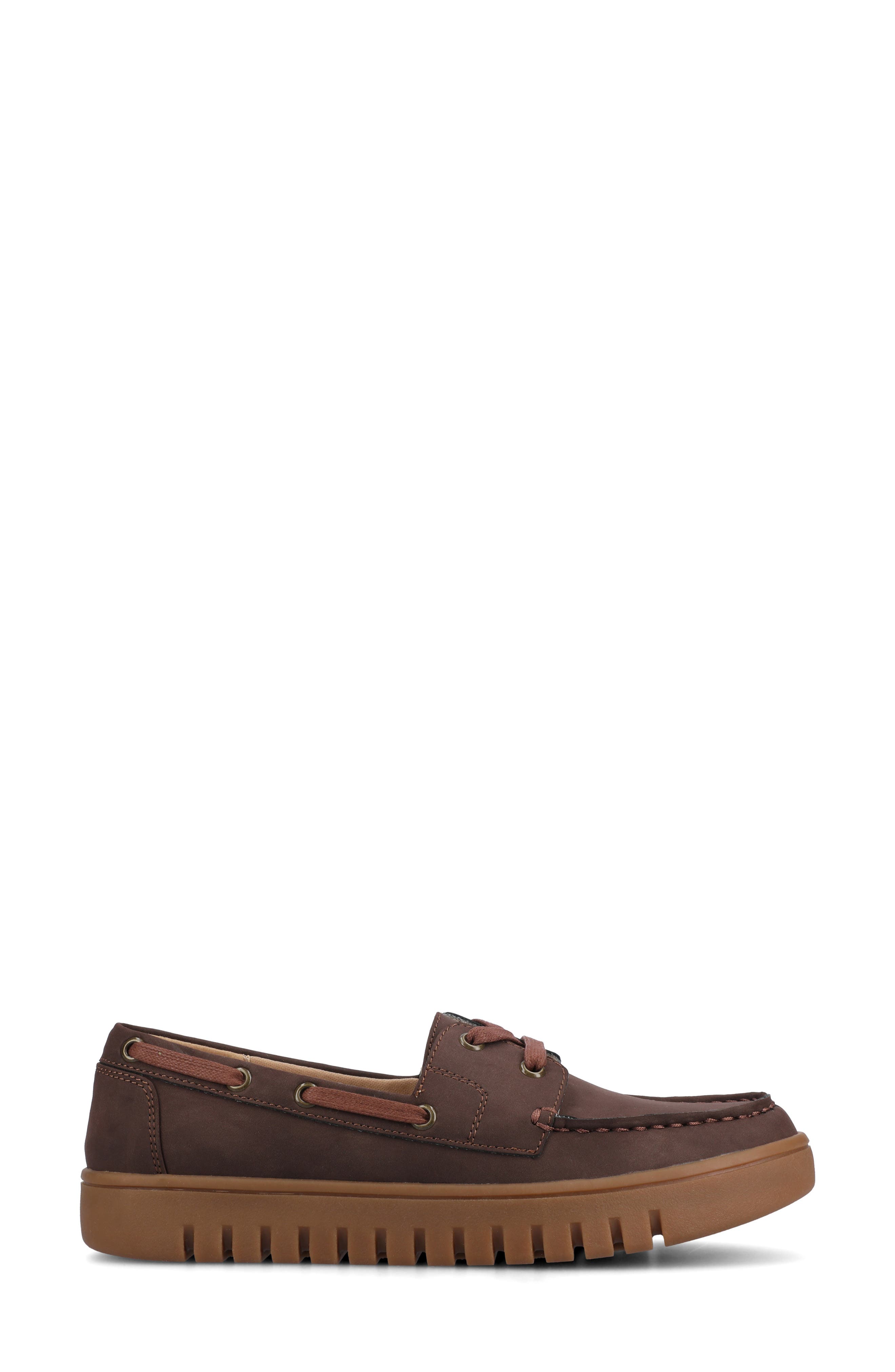 Marion Boat Shoe, Alternate, color, CHOCOLATE