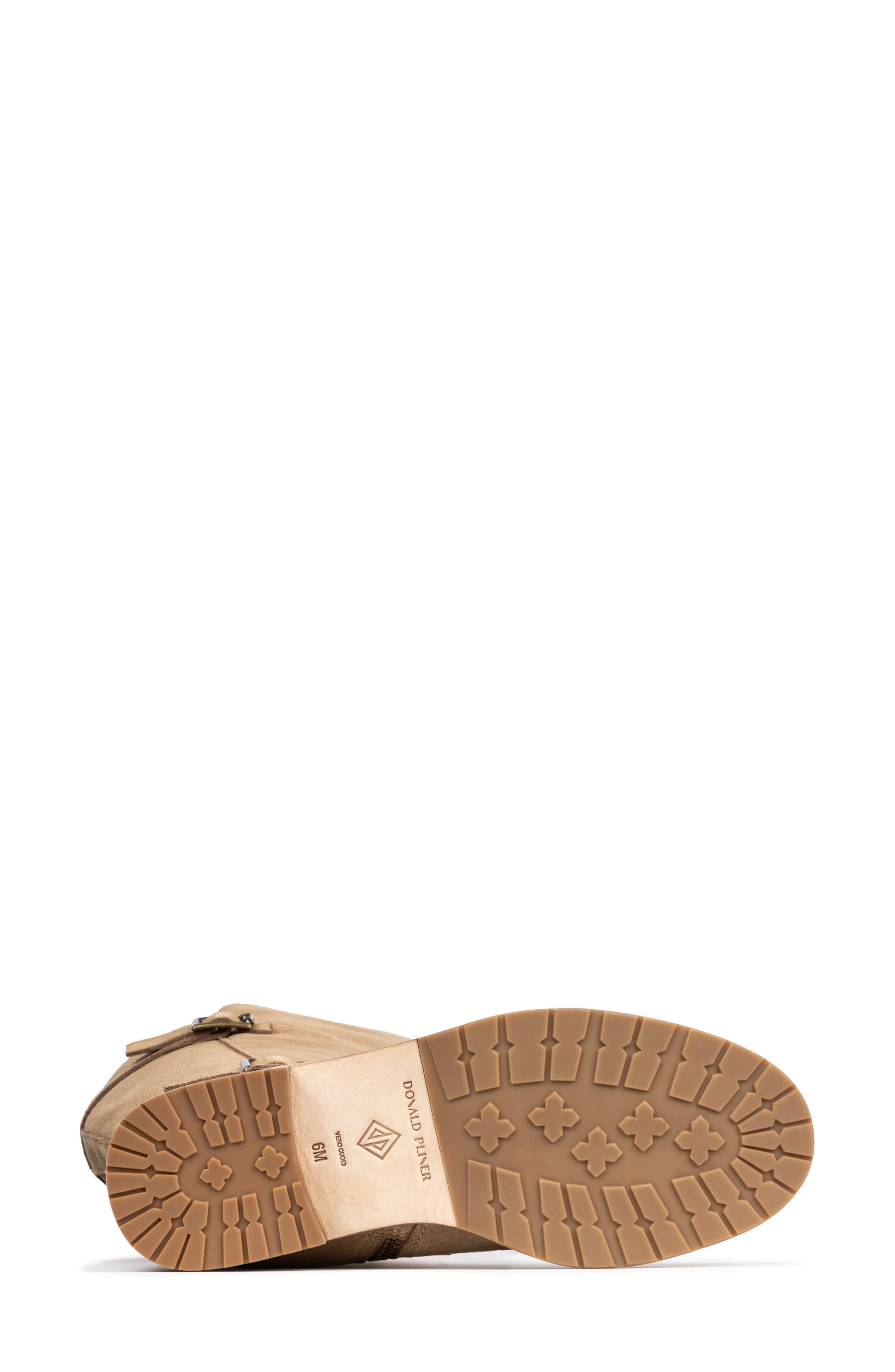 Donald Pliner Carlota Knee High Moto Boot, Alternate, color, Tobacco