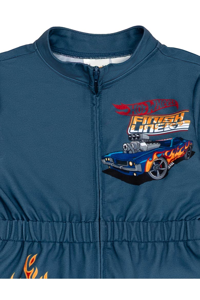 Racing One Piece Outfit, Alternate, color, Navy Blue