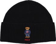 Ralph Lauren Flag Bear Beanie
