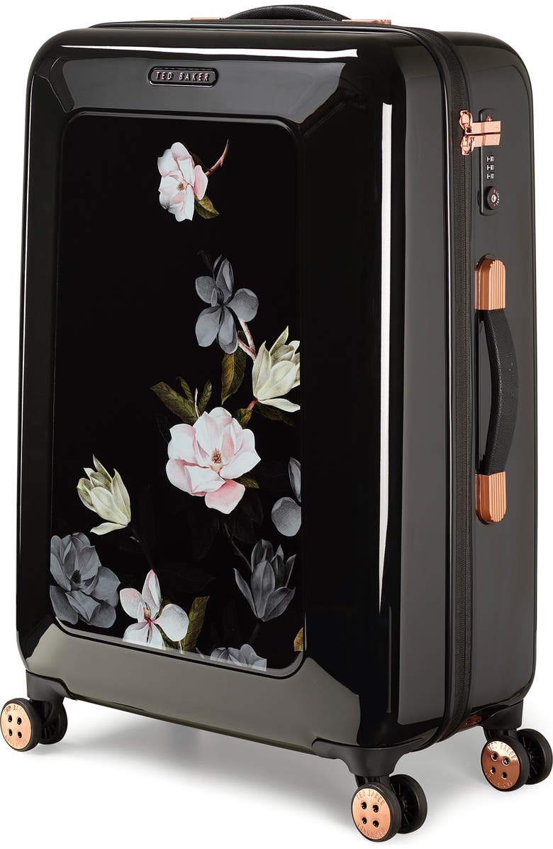 Ted Baker London Medium Take Flight Opal 28-Inch Hard Shell Spinner Suitcase, Alternate, color,