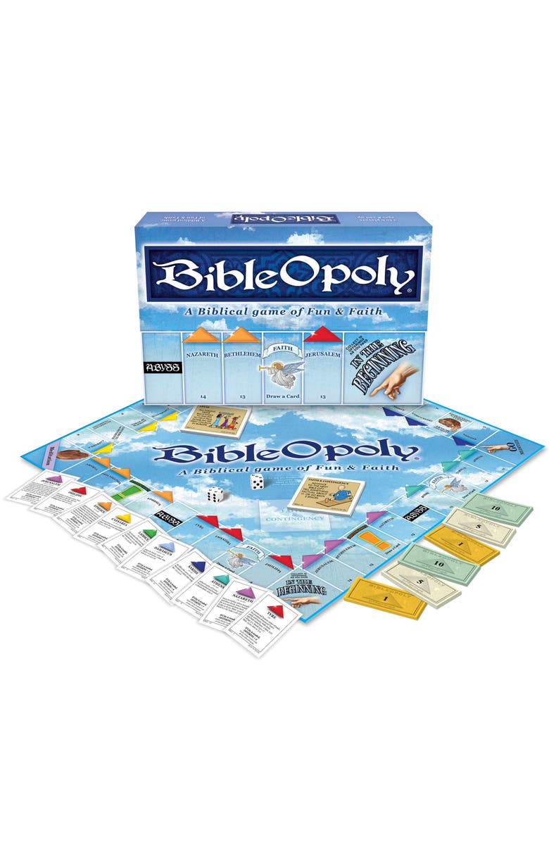 Late for the Sky Bibleopoly Monopoly Board Game, Alternate, color, Multicolored