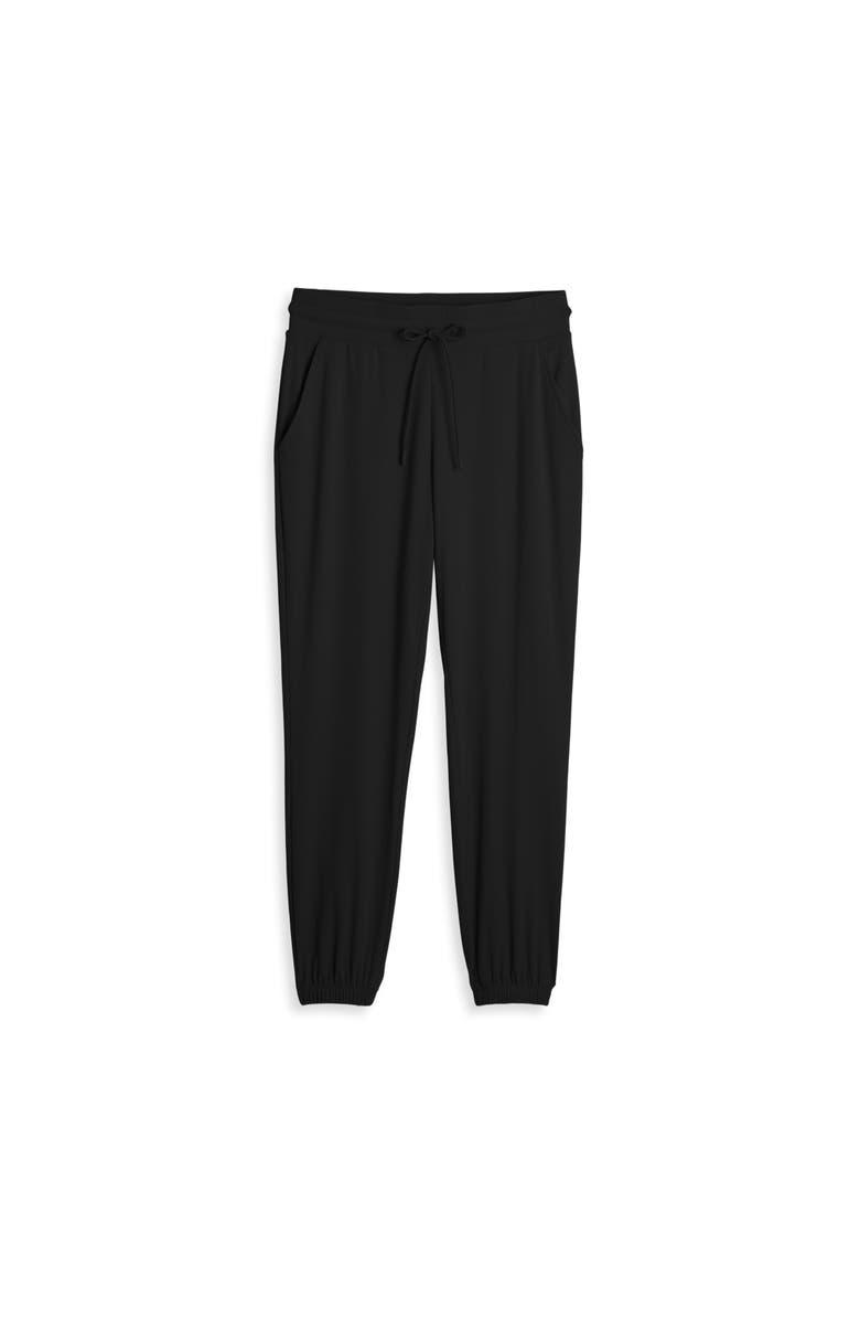 TomboyX Rib Drawstring Jogger, Main, color, Black