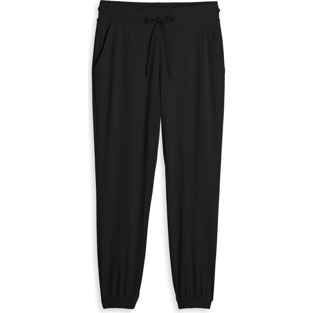 Tomboyx Rib Drawstring Jogger In Black