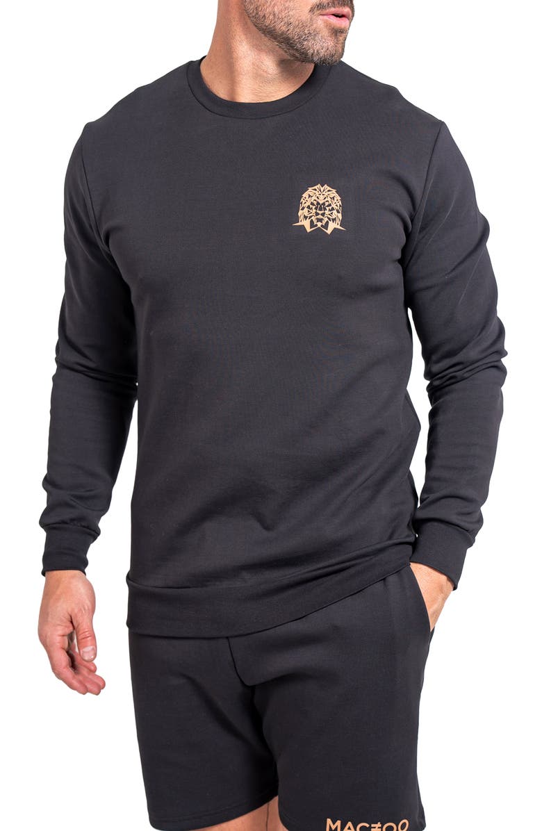 Maceoo Modish84 Graphic Sweatshirt, Alternate, color, Black