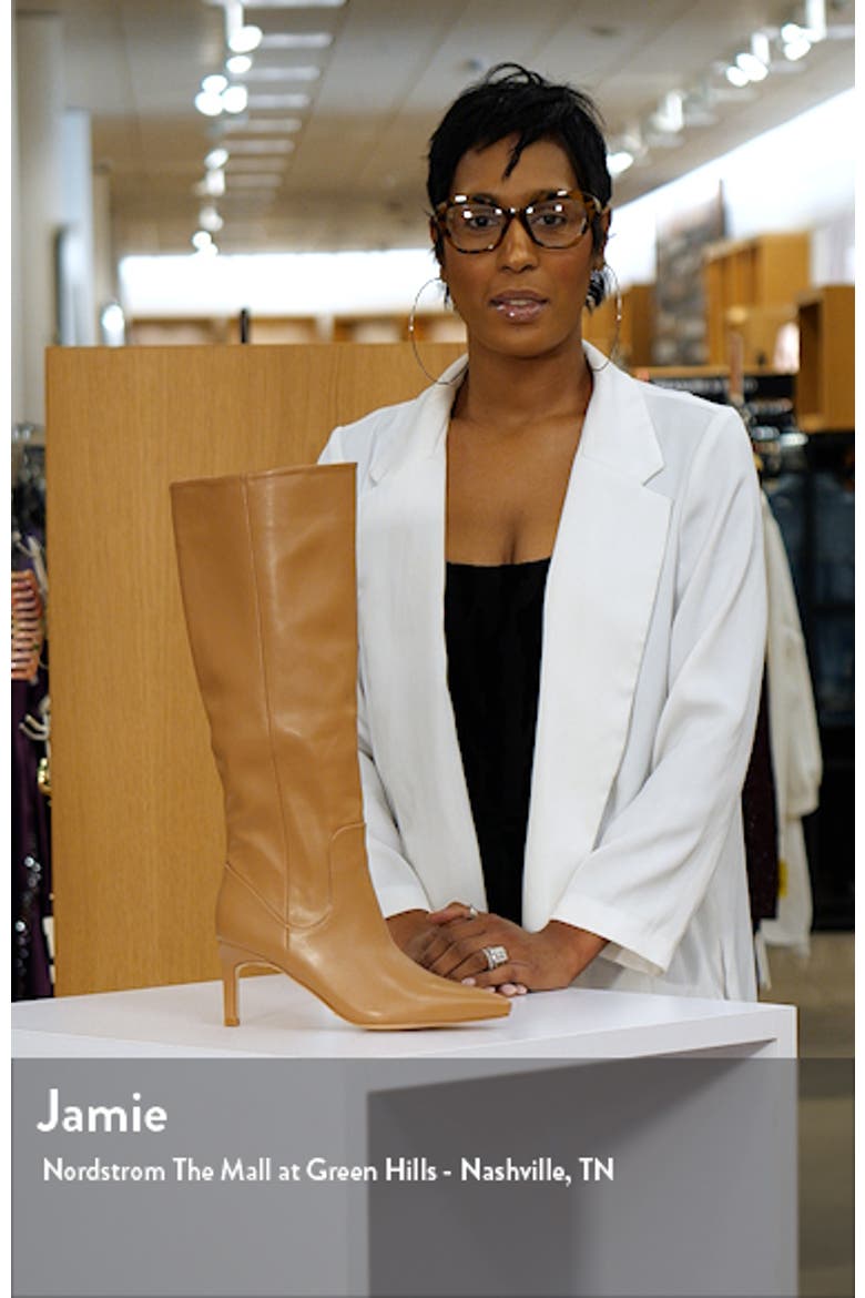 Huda Knee High Pointed Toe Boot video