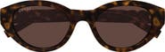 Gucci 52mm Cat Eye Sunglasses