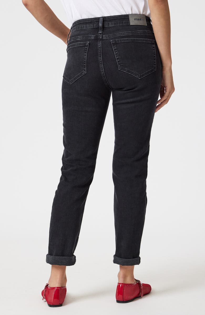Mavi Jeans Emma Boyfriend Jeans, Alternate, color, Dark Smoke Tribeca