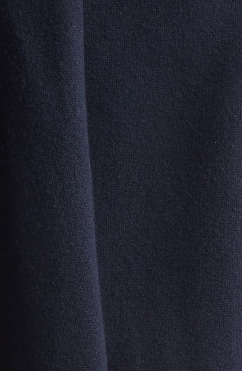 A.L.C. Davin Lambswool Scarf Sweater, Alternate, color, Navy