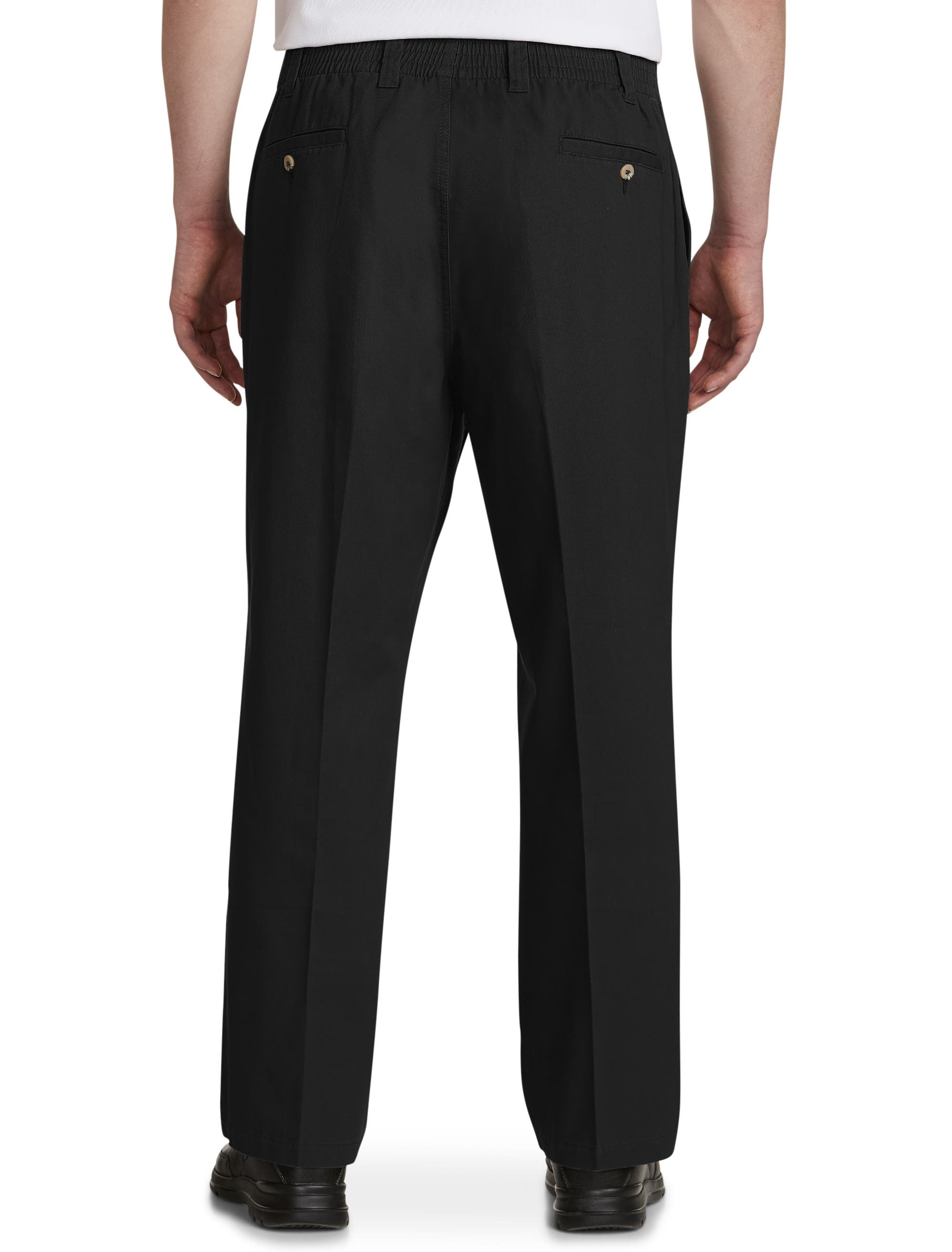 Big & Tall Elastic-Waist Pants - image 2