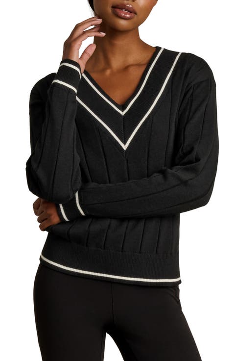 Varsity Rib Sweater