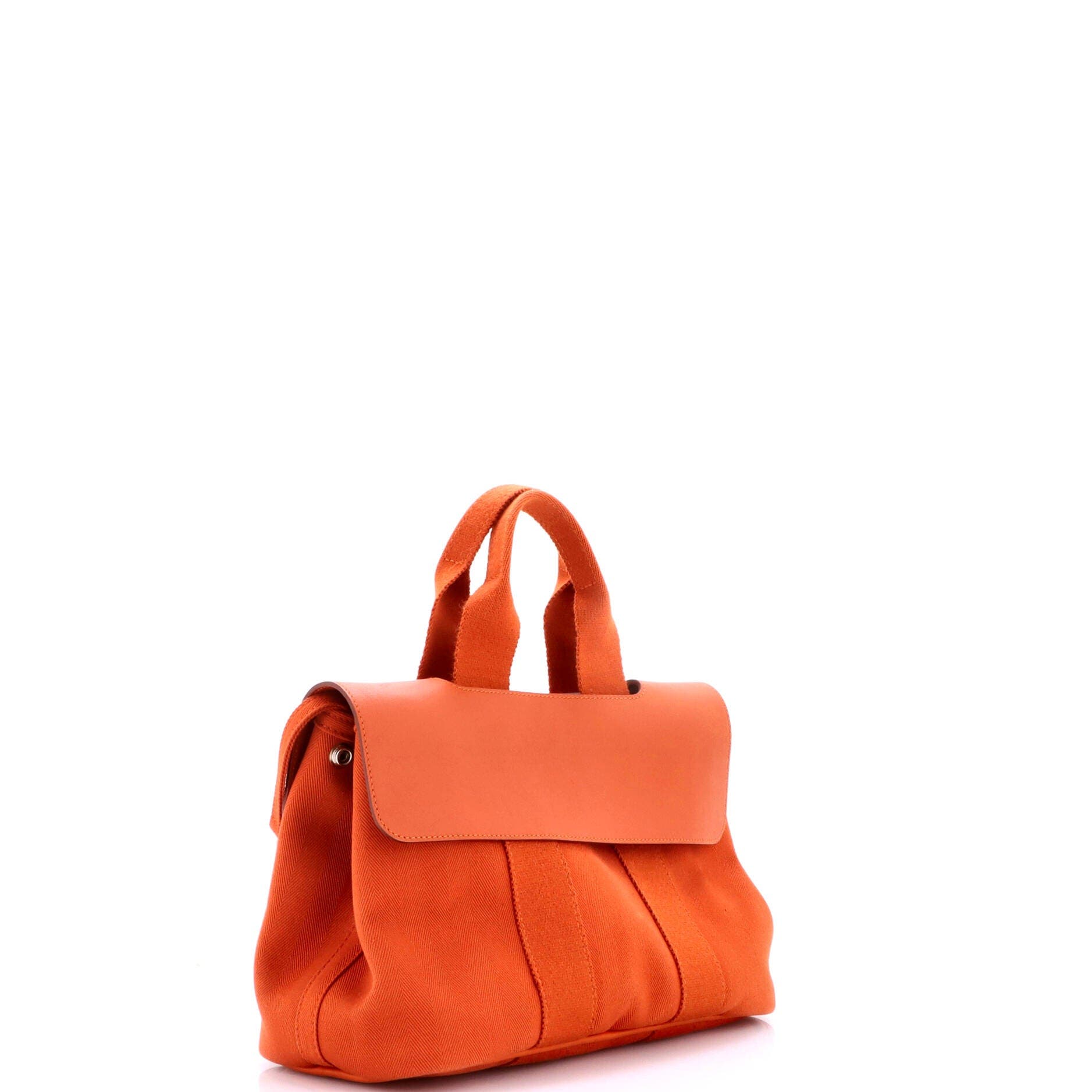 Valparaiso Bag Toile and Leather PM, Alternate, color, Orange