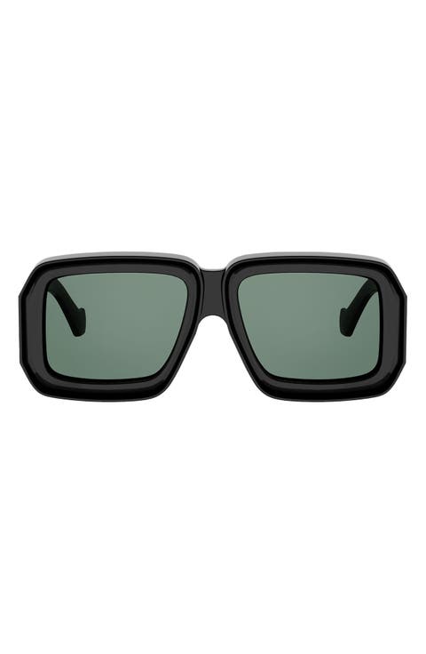 x Paula's Ibiza Dive In Mask 56mm Square Sunglasses