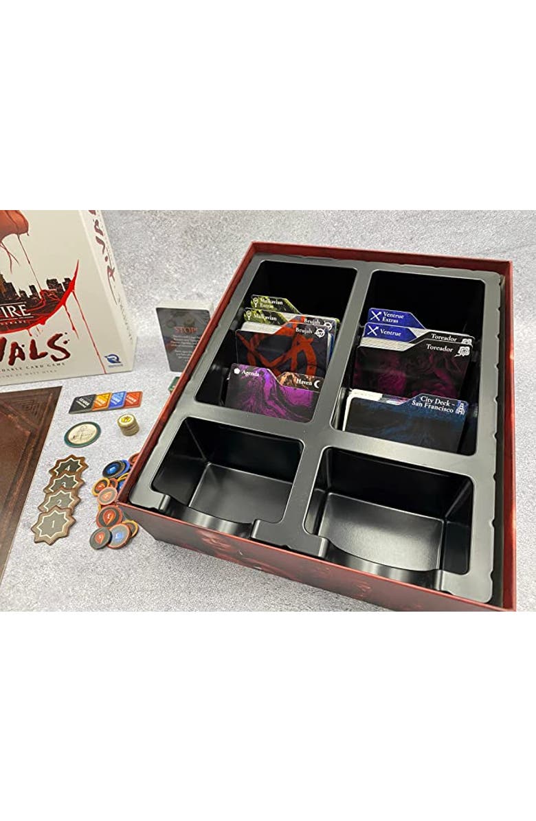 Renegade Game Studios Vampire The Masquerade Rivals, Roleplay Card Game, Alternate, color, Multicolored