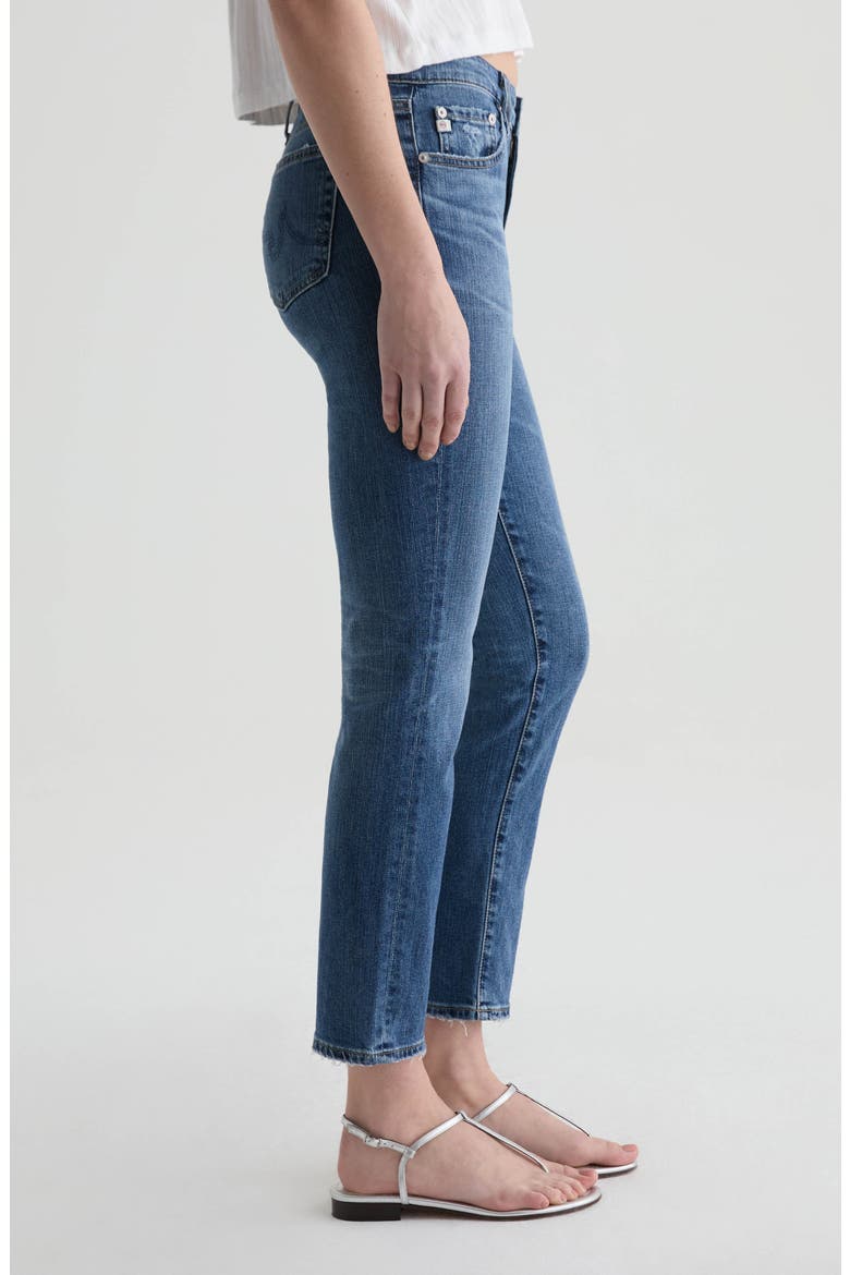 Mari Ankle Slim Straight Leg Jeans, Alternate, color, 15 YEARS PRAGUE