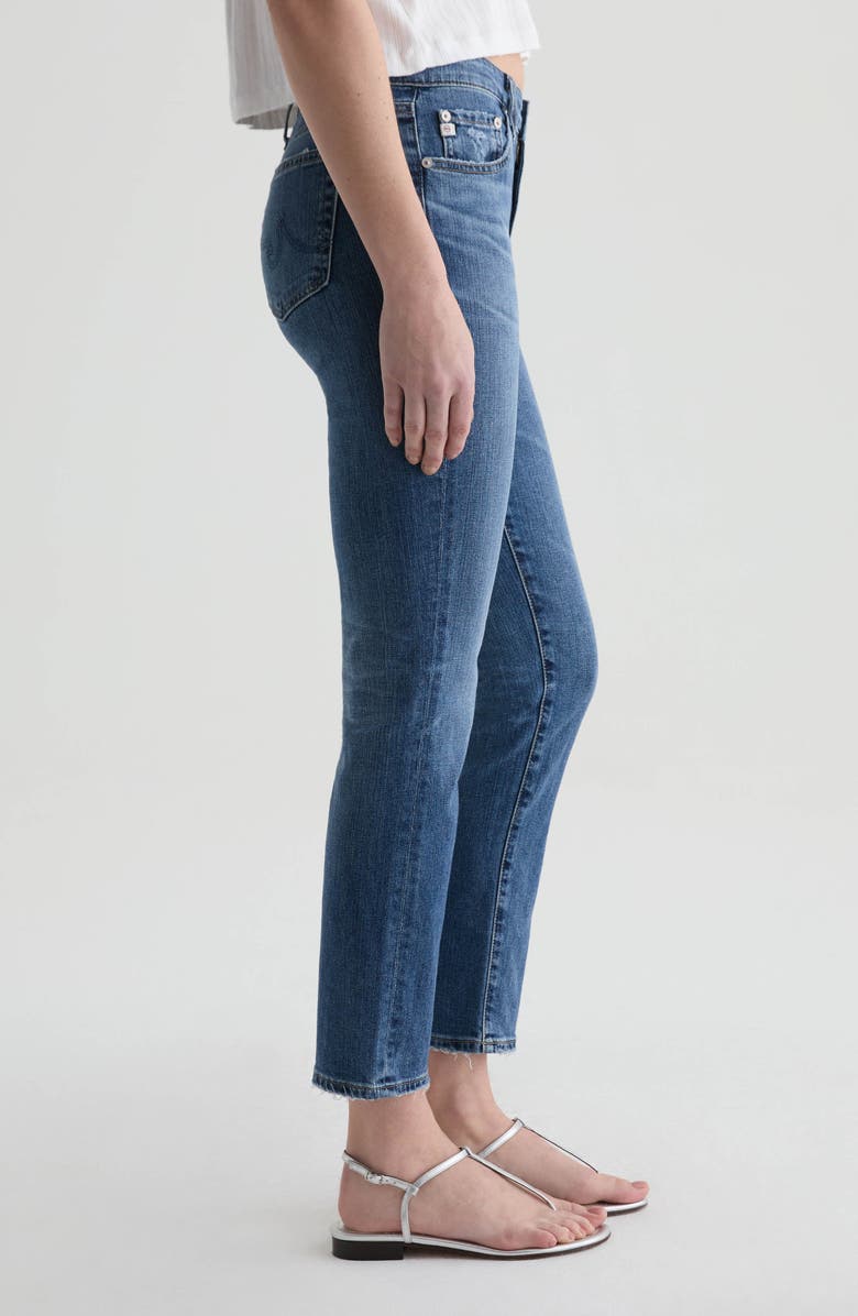 AG Mari Ankle Slim Straight Leg Jeans, Alternate, color, 15 Years Prague