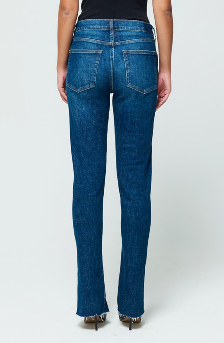 ÉTICA Rialto Twist Seam High Waist Slim Jeans, Alternate, color, 