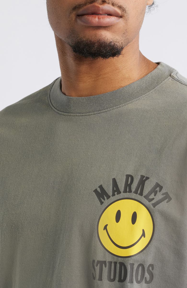 MARKET SMILEY<sup>®</sup> Lockup Graphic T-Shirt, Alternate, color, 