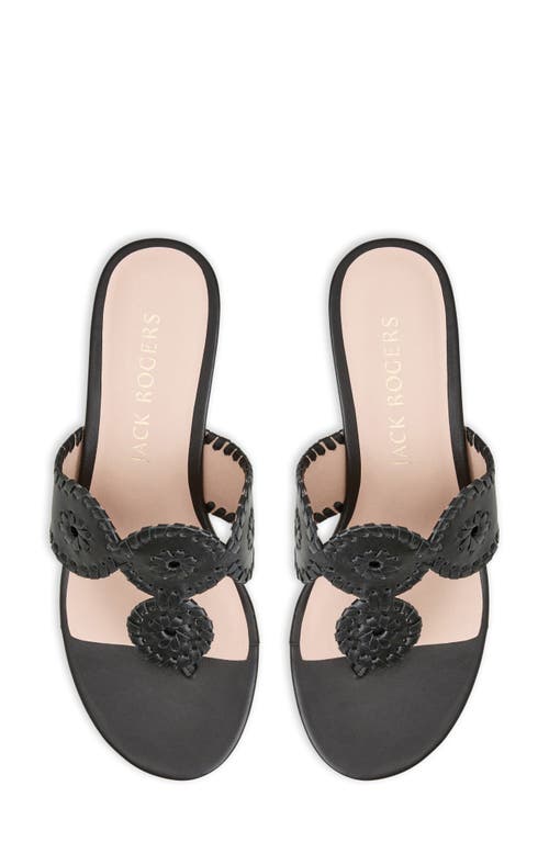 Shop Jack Rogers Kimberly Platform Wedge Sandal In Black