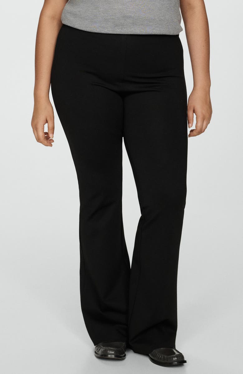 MANGO Flare Pants, Alternate, color,