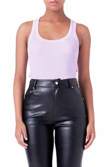 Ribbed Sweater Tank Top