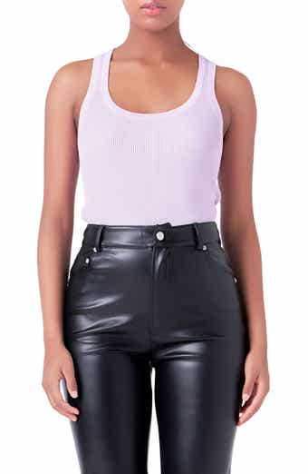 Endless Rose Ribbed Sweater Tank Top