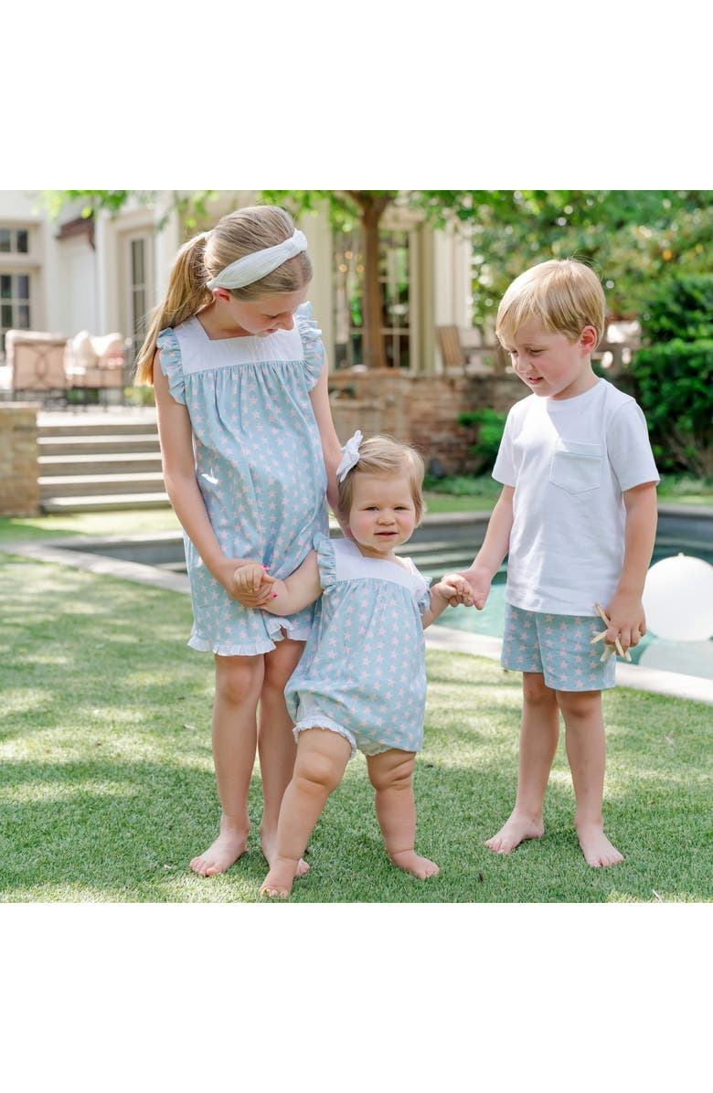 Lila and Hayes Walker Boys' Short Set, Alternate, color, Seaside Starfish