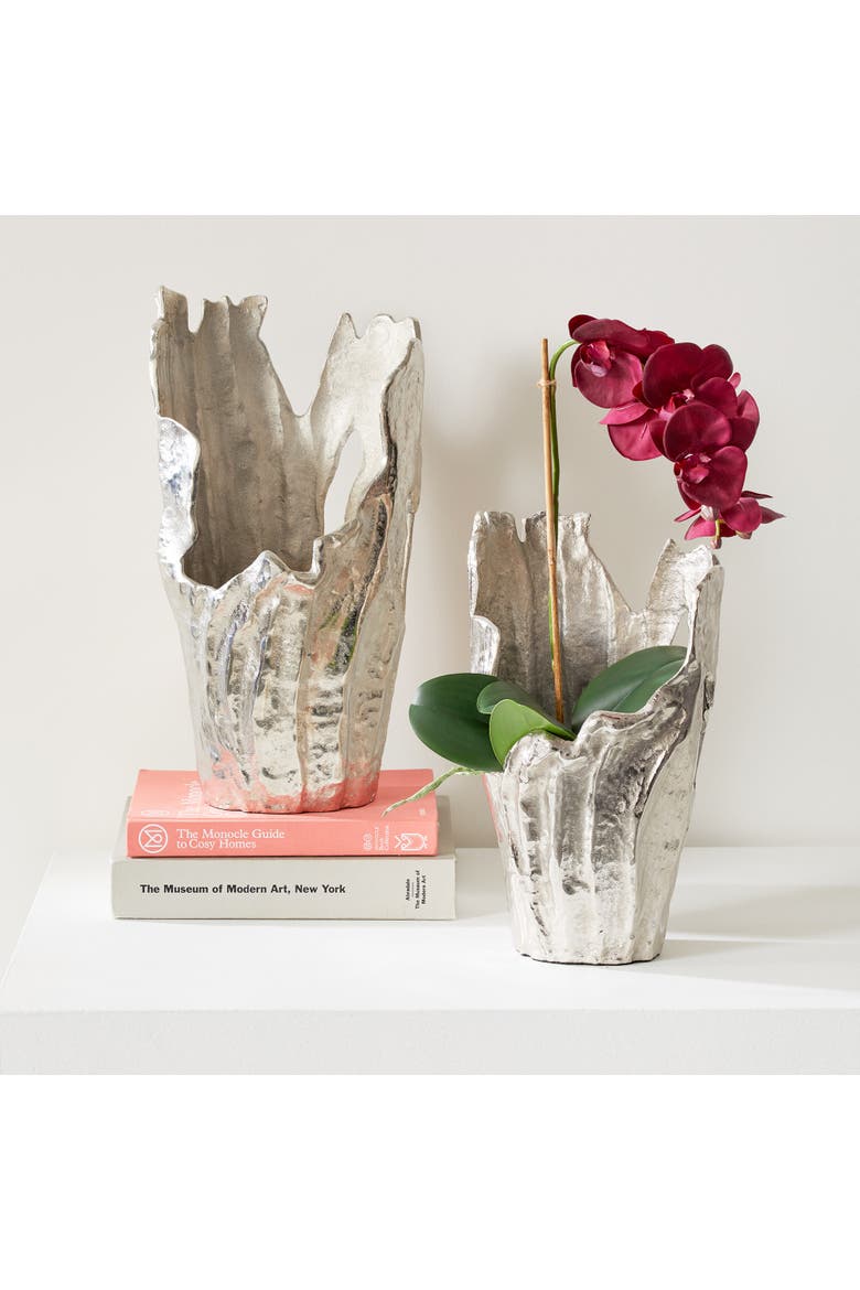 Arbre Vase, Alternate, color, Silver