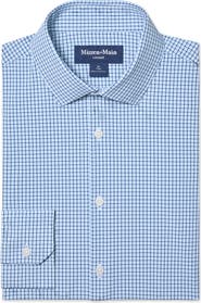 Mizzen+Main Halyard Trim Fit Plaid Button-Up Shirt