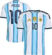 adidas Men's Argentina National Team Lionel Messi adidas White FIFA x World Cup 2026 Home On Field Authentic Jersey
