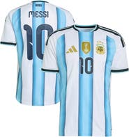 adidas Men's Argentina National Team Lionel Messi adidas White FIFA x World Cup 2026 Home On Field Authentic Jersey