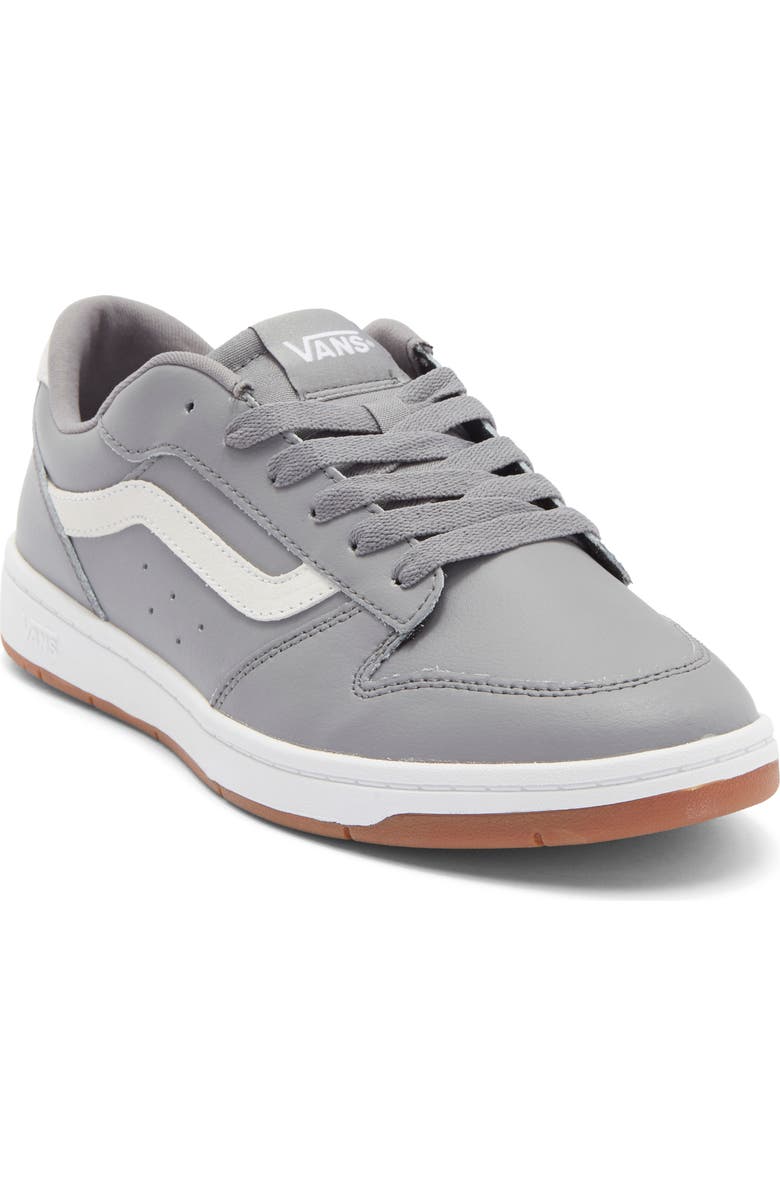 Vans Ryland Sneaker, Main, color, Leather Frost Gray/White