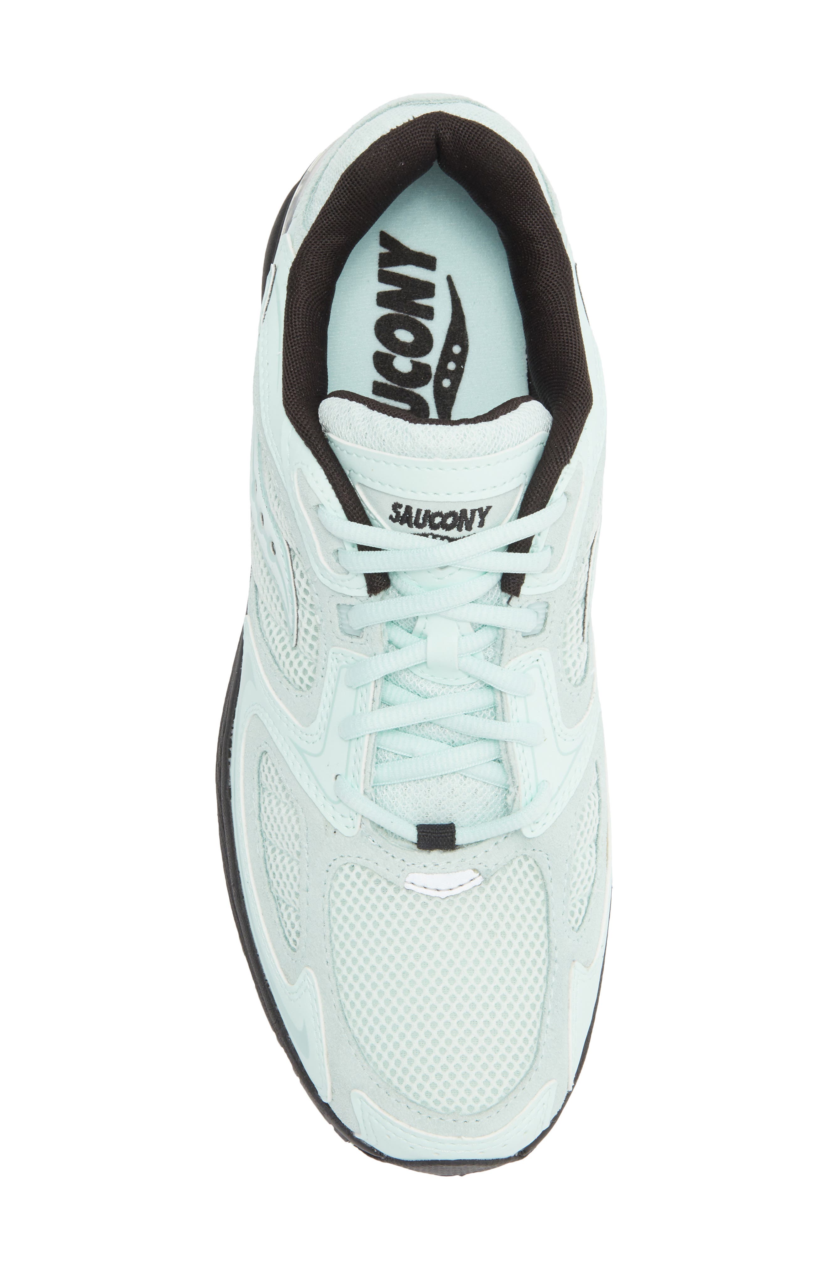 Grid Jazz 9 Sneaker, Alternate, color, MINT/ BLACK