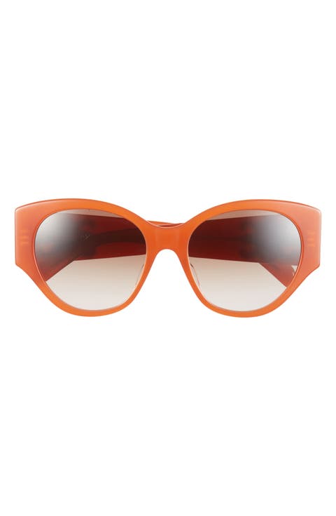 Maxi Triomphe 55mm Butterfly Sunglasses
