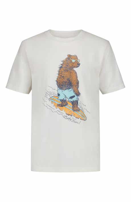 Lucky Brand Kids' Surf Bear Graphic T-Shirt