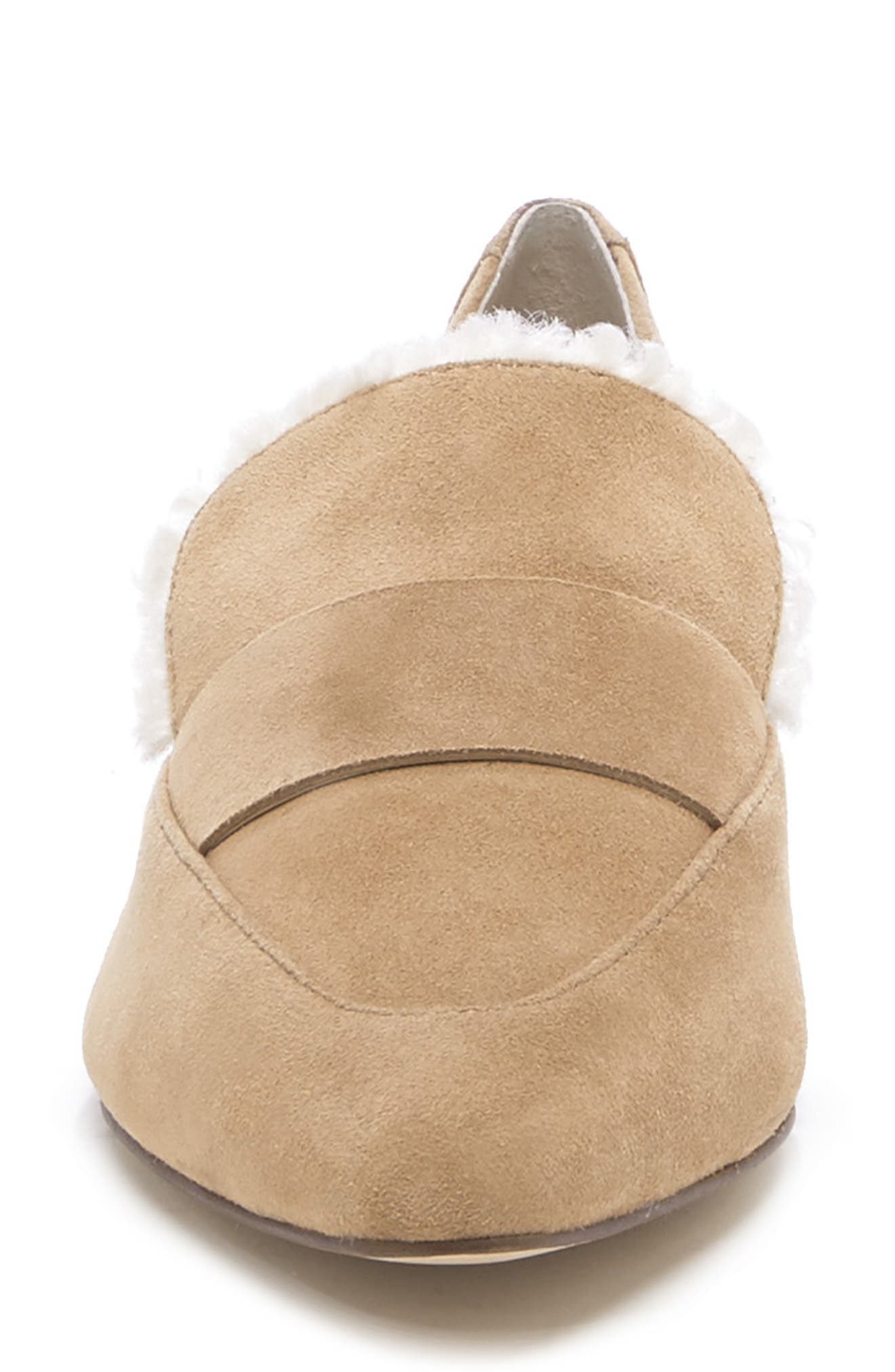 Bettina Loafer, Alternate, color, WALNUT/ NATURAL LEATHER