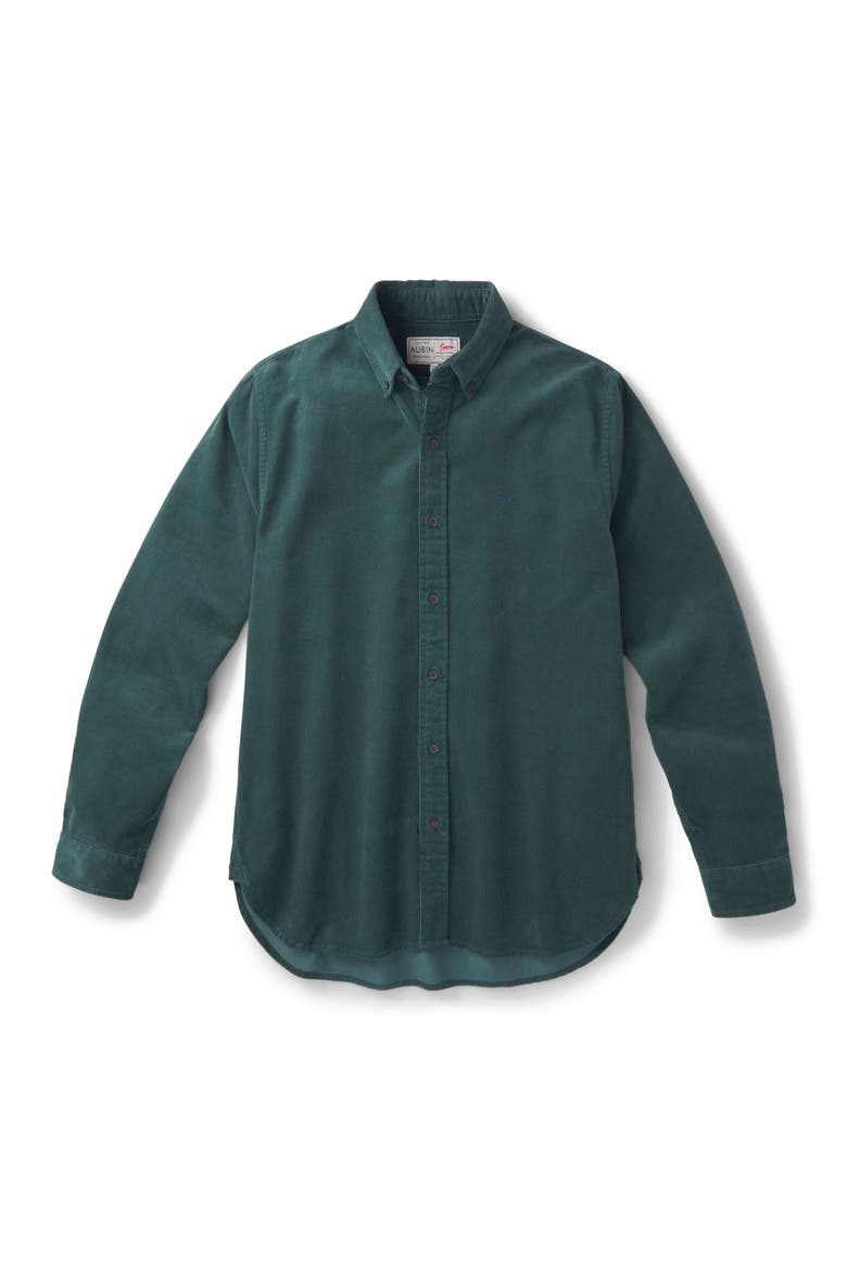 Haworth Corduroy Shirt, Alternate, color, Dark Green