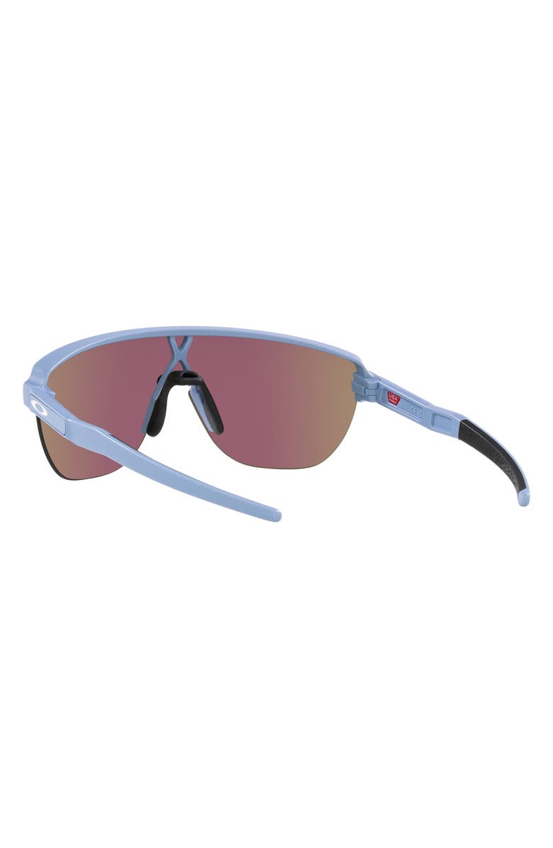 Oakley Corridor 42mm Semirimless Prizm<sup>™</sup> Shield Sunglasses, Alternate, color, Sapphire