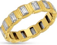 KOZAKH Vyronas Cubic Zirconia Eternity Band Ring