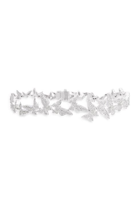 Pavé Diamond Butterfly Bracelet